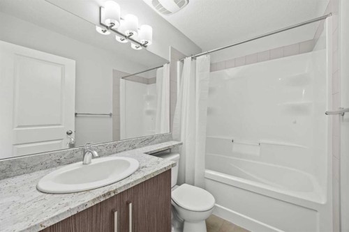 304 Jumping Pound Common, Cochrane, AB - Indoor Photo Showing Bathroom