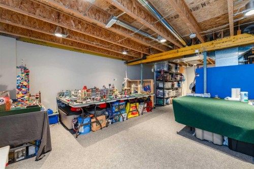 359 Sunrise View, Cochrane, AB - Indoor Photo Showing Basement