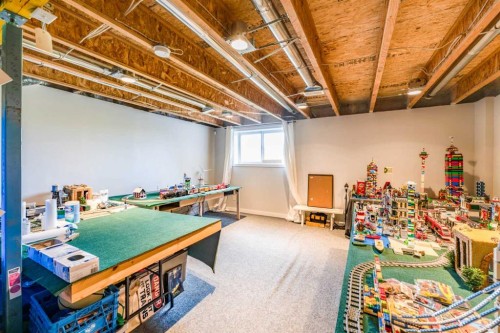 359 Sunrise View, Cochrane, AB - Indoor Photo Showing Basement