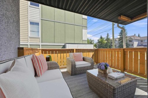 2-7734 Bowness Road Nw, Calgary, AB - Outdoor With Deck Patio Veranda With Exterior