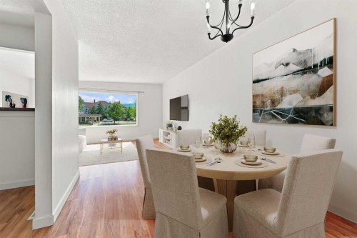 2-7734 Bowness Road Nw, Calgary, AB - Indoor Photo Showing Dining Room
