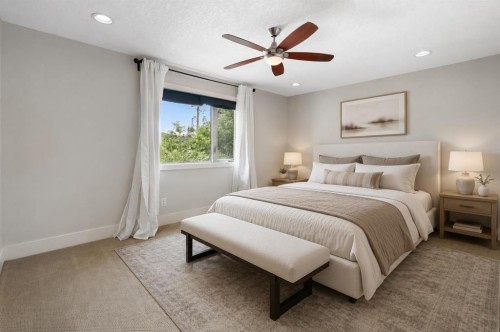 448 25 Avenue Nw, Calgary, AB - Indoor Photo Showing Bedroom
