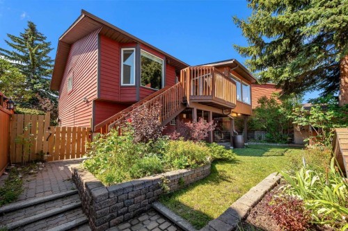 124 Macewan Drive Nw, Calgary, AB - Outdoor With Deck Patio Veranda