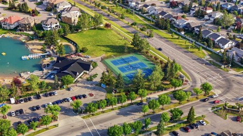 72 Arbour Crest Road Nw, Calgary, AB - Outdoor With Body Of Water With View