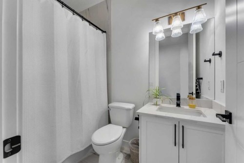 202 Kinniburgh Crescent, Chestermere, AB - Indoor Photo Showing Bathroom