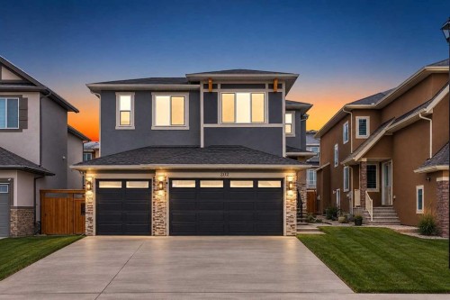 202 Kinniburgh Crescent, Chestermere, AB - Outdoor With Facade
