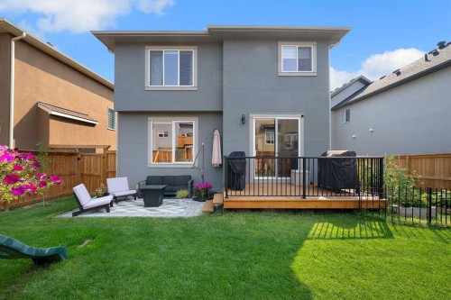 202 Kinniburgh Crescent, Chestermere, AB - Outdoor With Deck Patio Veranda