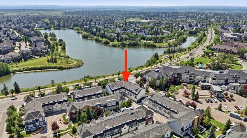 140 Promenade Way Se, Calgary, AB - Outdoor With Body Of Water With View