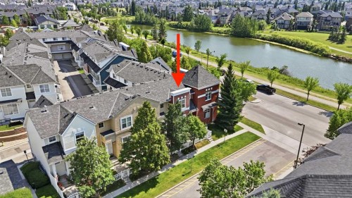 140 Promenade Way Se, Calgary, AB - Outdoor With Body Of Water With View