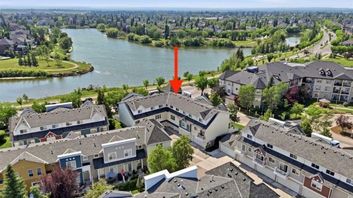 140 Promenade Way Se, Calgary, AB - Outdoor With Body Of Water With View