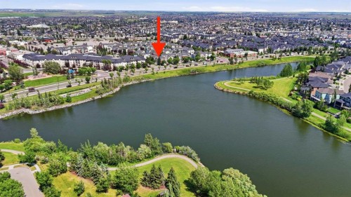 140 Promenade Way Se, Calgary, AB - Outdoor With Body Of Water With View