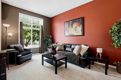 140 Promenade Way Se, Calgary, AB - Indoor Photo Showing Living Room