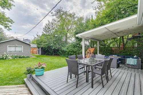 2027 4 Avenue Nw, Calgary, AB - Outdoor With Deck Patio Veranda With Exterior