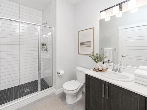 137 Creekside Way Sw, Calgary, AB - Indoor Photo Showing Bathroom