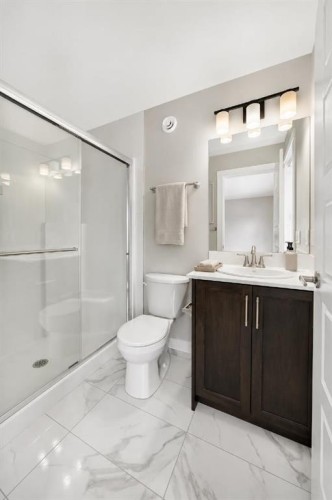 137 Creekside Way Sw, Calgary, AB - Indoor Photo Showing Bathroom