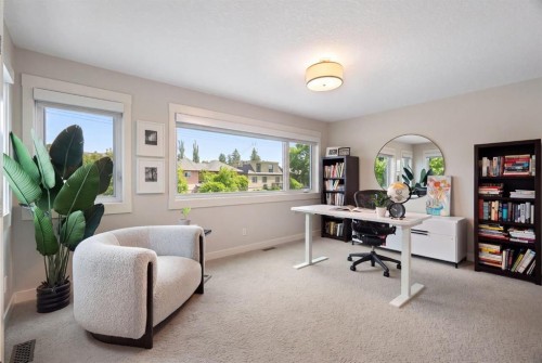 2201 Bowness Road Nw, Calgary, AB - Indoor Photo Showing Office