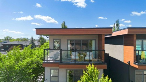 2201 Bowness Road Nw, Calgary, AB - Outdoor With Balcony