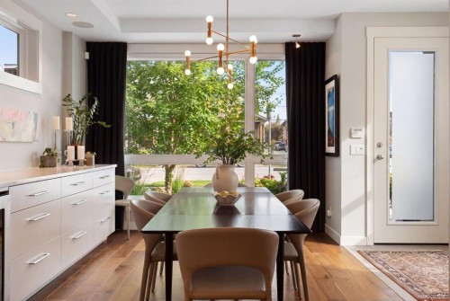 2201 Bowness Road Nw, Calgary, AB - Indoor Photo Showing Dining Room