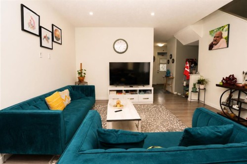 146 Skyview Point Crescent Ne, Calgary, AB - Indoor Photo Showing Living Room