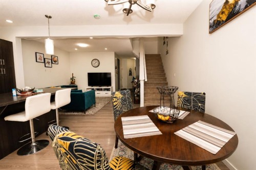 146 Skyview Point Crescent Ne, Calgary, AB - Indoor Photo Showing Dining Room
