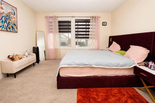 146 Skyview Point Crescent Ne, Calgary, AB - Indoor Photo Showing Bedroom