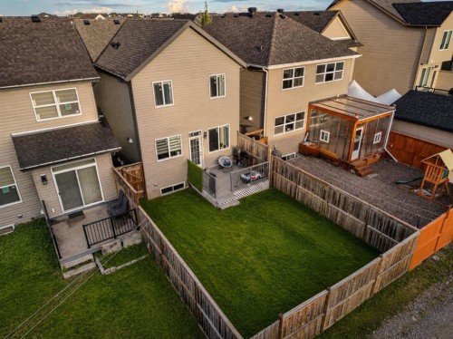 146 Skyview Point Crescent Ne, Calgary, AB - Outdoor With Deck Patio Veranda With Exterior
