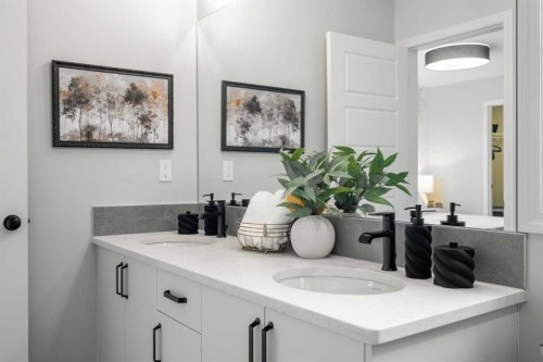 541 Bridgeport Street, Chestermere, AB - Indoor Photo Showing Bathroom