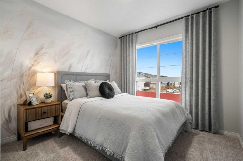 541 Bridgeport Street, Chestermere, AB - Indoor Photo Showing Bedroom