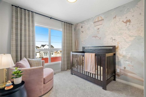 541 Bridgeport Street, Chestermere, AB - Indoor Photo Showing Bedroom