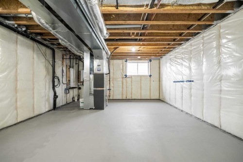 541 Bridgeport Street, Chestermere, AB - Indoor Photo Showing Basement