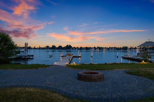 692 West Chestermere Drive, Chestermere, AB - Outdoor With Body Of Water With View