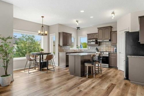 19 Citadel Ridge Close Nw, Calgary, AB - Indoor Photo Showing Kitchen With Upgraded Kitchen