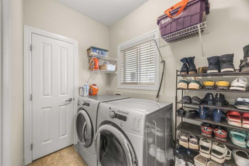 35 Covepark Place Ne, Calgary, AB - Indoor Photo Showing Laundry Room