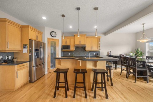 35 Covepark Place Ne, Calgary, AB - Indoor Photo Showing Kitchen With Stainless Steel Kitchen