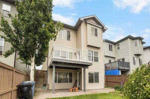 35 Covepark Place Ne, Calgary, AB - Outdoor With Balcony