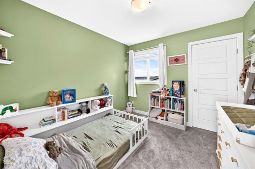 58 Precedence Link, Cochrane, AB - Indoor Photo Showing Bedroom