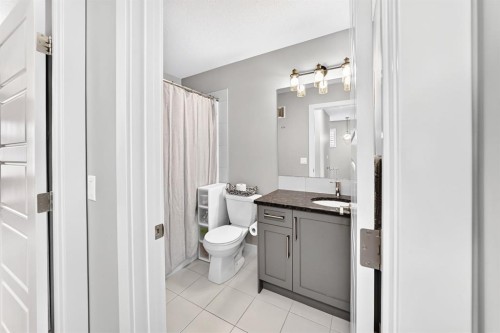 58 Precedence Link, Cochrane, AB - Indoor Photo Showing Bathroom