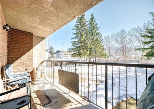112-4944 Dalton Drive Nw, Calgary, AB - Outdoor With Balcony With Exterior