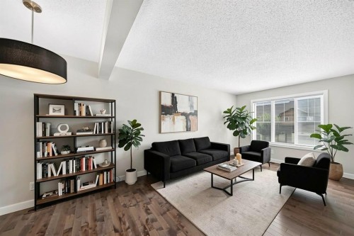 152 Pantego Lane Nw, Calgary, AB - Indoor Photo Showing Living Room