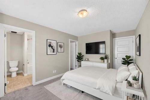 152 Pantego Lane Nw, Calgary, AB - Indoor Photo Showing Bedroom