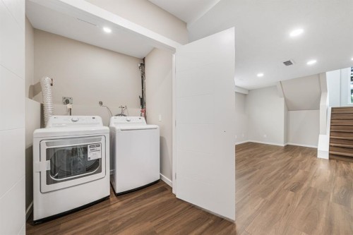 190 Coverdale Road Ne, Calgary, AB - Indoor Photo Showing Laundry Room