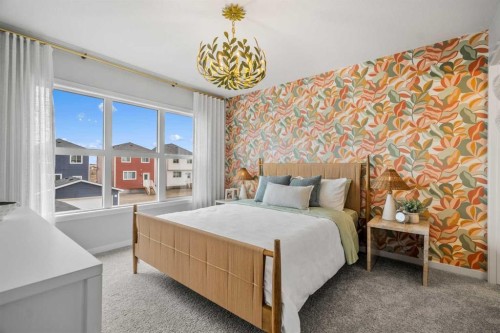 545 Bridgeport Street, Chestermere, AB - Indoor Photo Showing Bedroom