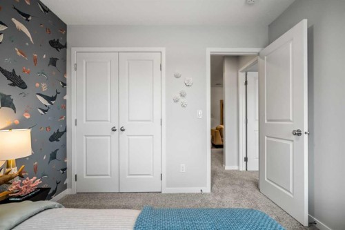 545 Bridgeport Street, Chestermere, AB - Indoor Photo Showing Bedroom
