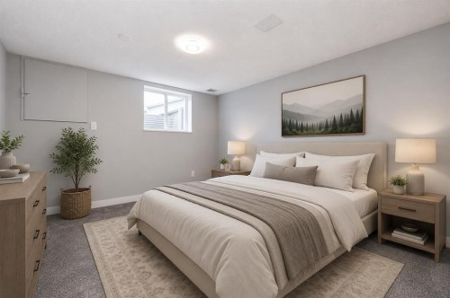 12 Cedargrove Road Sw, Calgary, AB - Indoor Photo Showing Bedroom