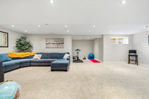 474 Tuscany Ravine Road Nw, Calgary, AB - Indoor Photo Showing Basement