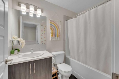 124-31 Red Embers Parade Ne, Calgary, AB - Indoor Photo Showing Bathroom