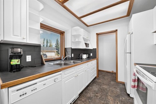 8 Sunlake Close Se, Calgary, AB - Indoor Photo Showing Kitchen With Double Sink