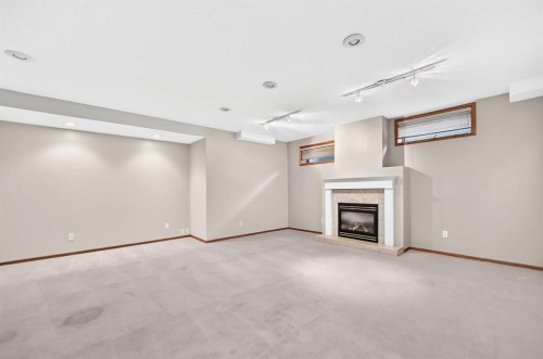 8 Sunlake Close Se, Calgary, AB - Indoor With Fireplace