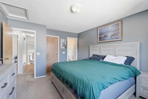 271 Erin Meadow Close Se, Calgary, AB - Indoor Photo Showing Bedroom