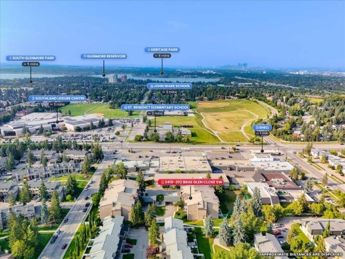 2410-202 Braeglen Close Sw, Calgary, AB - Outdoor With View